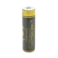 Аккумулятор 18650 Li-Ion LiitoKala King-4000-JT, 4000mah (3800-4000mah), 3.7V (2.75-4.2V), Black/Yellow