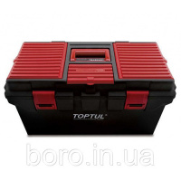 Ящик для инструмента TOPTUL  4 секции (пластик)  556(L)x278(W)x270(H)mm TBAE0401