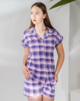 Жіночий комплект сорочка з шортиками S, M, L, XL