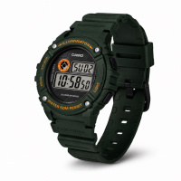 Чоловічий годинник Casio W-216H-3B – Спортивна модель з електронним циферблатом та водозахистом 5 ATM