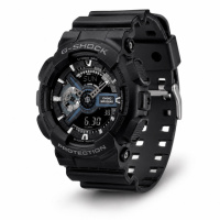 Чоловічий годинник Casio G-SHOCK GA-110-1B — Спортивна модель 20 ATM з мінеральним склом