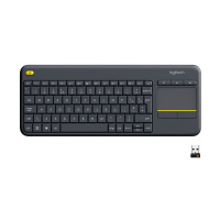 Клавиатура Logitech K400 Plus Touch Wireless UA Black (920-007145)