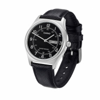 Чоловічий годинник Casio MTP-V006L-1B2 — Класична модель на шкіряному ремінці з календарем