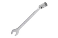 Ключ рожково-накидной Intertool 19 мм шарнирный (XT-1419)