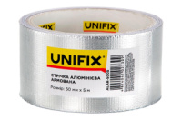 Стрічка алюмінієва армована Unifix 50 мм x 5 м (ALAR-5005)