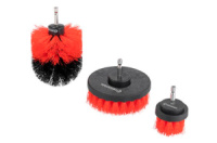 Набор щеток нейлоновых Intertool 45 × 82 × 95 мм (3 шт.) (BT-0301)