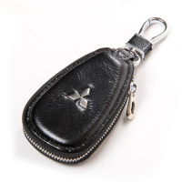 PODIUM Автоключница кожа F633 Mitsubish black