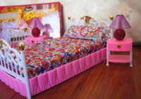 Дитячі меблі для ляльок Gloria 99001 красива Спальня Барбі