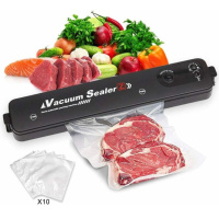 Вакуумный упаковщик VACUUM SEALER LP-11 (S+) новая модель две кнопки. Цвет: черный