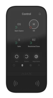 Беспроводная сенсорная клавиатура Ajax KeyPadTouchScreen black