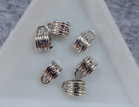 Бейл. Размер 5×9мм. Цвет - сталь. Цена за 1 шт