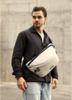 Сумка бананка велика під ноутбук 13