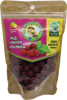 Целебная Пчелка (мед+пил+малина) 150гр