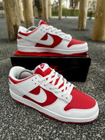 Кроссовки Nike SB Dunk (white & red)