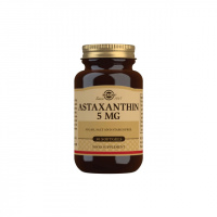 Астаксантин, Natural Astaxanthin, Solgar, 5 мг, 30 желатиновых капсул