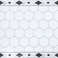 Самоклеющаяся виниловая плитка 600х600х1,5мм, цена за 1 шт. (СВП-211) Глянец SW-00000517