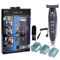 Чоловічий тример Micro Touch Solo/Машинка для стрижки бороди 3 в 1