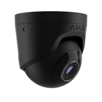 5 Mp проводная охранная IP-камера Ajax TurretCam (5 Mp/2.8 mm) Black