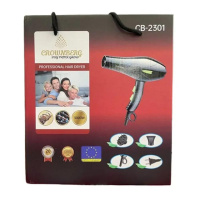 Фен для волосся 3000Вт + дифузор і концентратор, Crownberg CB2301