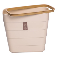 Мусорное ведро на дверцу 6 (л) ведро для мусора пластиковое навесное Бежевый HP-45-18BE