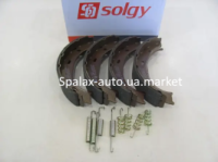 Колодки Sprinter 901-903, VW-LT 28-35 ручного гальма 160x40 SOLGY + пружинки