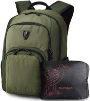 Рюкзак для ноутбука 15,6« Sumdex PON-394TY + дощовик хакі