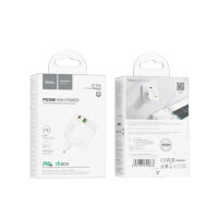 Мережевий Зарядний Пристрій Hoco C111A Lucky PD30W+QC3.0 М'ята упаковка