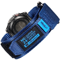 Ремінець Hemsut HS121 Super Strong Nylon Blue 22 mm для годинників Garmin та універсальних кріплень