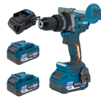 Акумуляторний дриль-шуруповерт PROFI-TEC PPCD16020 UltraCore (20В 4а 2шт і зарядка)