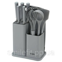 Набір силіконових кухонних речей Magio MG-1097G набір ножів лопаток 12 предметів