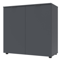 Комод в гостиную Doros Рон 3 80х38х81 см Графит (DRS-011297)