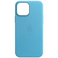 Шкіряний чохол для Apple iPhone 11 (6.1«») - Leather Case (AA) (Blue) - купити в SmartEra.ua