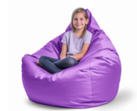 Кресло-Груша Цвет фиолетовый размер 90*130