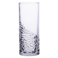 Стеклянная ваза для цветов 29.5 см прозрачная HP-19-143