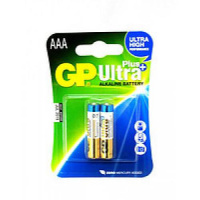 Батарейка GP ULTRA PLUS ALKALINE 1.5V 24AUP-U2 лужна, LR03 AUP, AAA (4891199100307)