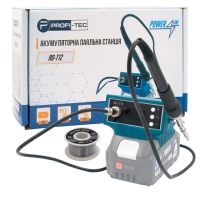 Паяльник акумуляторний PROFI-TEC RD-T12 (20В/каркас/150-500*C)