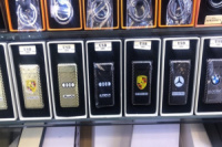 Запальничка USB LIGHTER S-387 електроімпульсна з емблемою