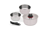 Набор посуды нержавеющий Maestro 1.3 x 1.9 x 2.7л с ручкой (3шт) (MR-3531-5)