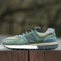 Кросівки демісезонні New Balans x Stone Island  олива