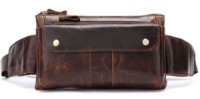 Поясна cумка чоловіча Vintage 14815 Коричнева