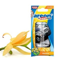 Освіжувач рідкий 8,5ml - «Areon» - Fresh (машинки) - Vanilla (Ваніль) (24шт/уп /576ящ.)