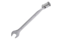 Ключ рожково-накидной Intertool 17 мм шарнирный (XT-1417)