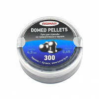Пули пневматические Люман Domed pellets круглоголовые 0,68 г (300 шт.) к. 4,5 мм