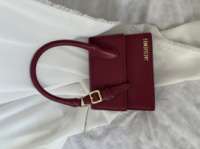 Сумка Jacquemus Le Chiquito Moyen Boucle Premium бордовий