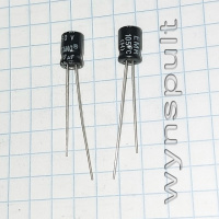 50V 10mF 0507 105°C (EMR100M50B-Hitano) 10uF 50V конденсатор електролітичний