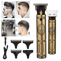 Машинка для стрижки чоловіча VGR V-085 Електробритва з насадками для бороди Машинка окантовка