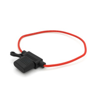 Автомобильный проводной держатель предохранителя 1015/16, 1A-45A,250V пыле/водонепроницаемый, медь, 30см.в корпусе ПВХ