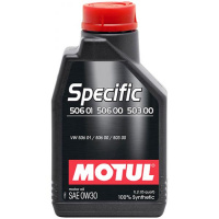 Моторное масло Motul Specific VW 506 01/ 506 00 /503 00 0W-30 1 л