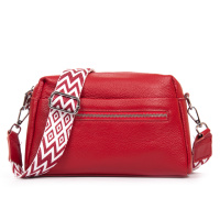 PODIUM Сумка Женская Классическая кожа ALEX RAI 99122 red