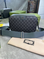 Месенджер сірий Gucci Ophidia GG Supreme c832